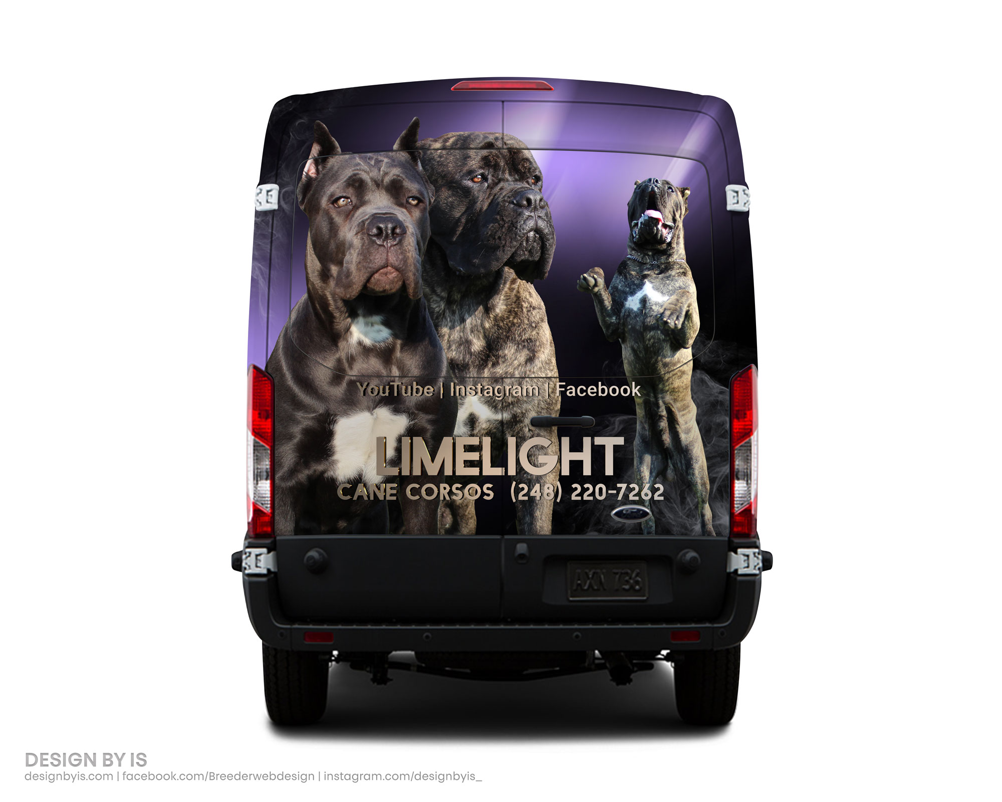 Van wrap design